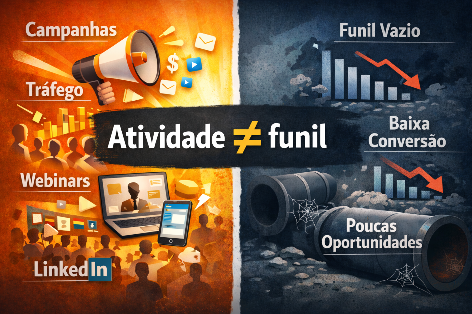 Porque muitas empresas falham na geração de leads B2B